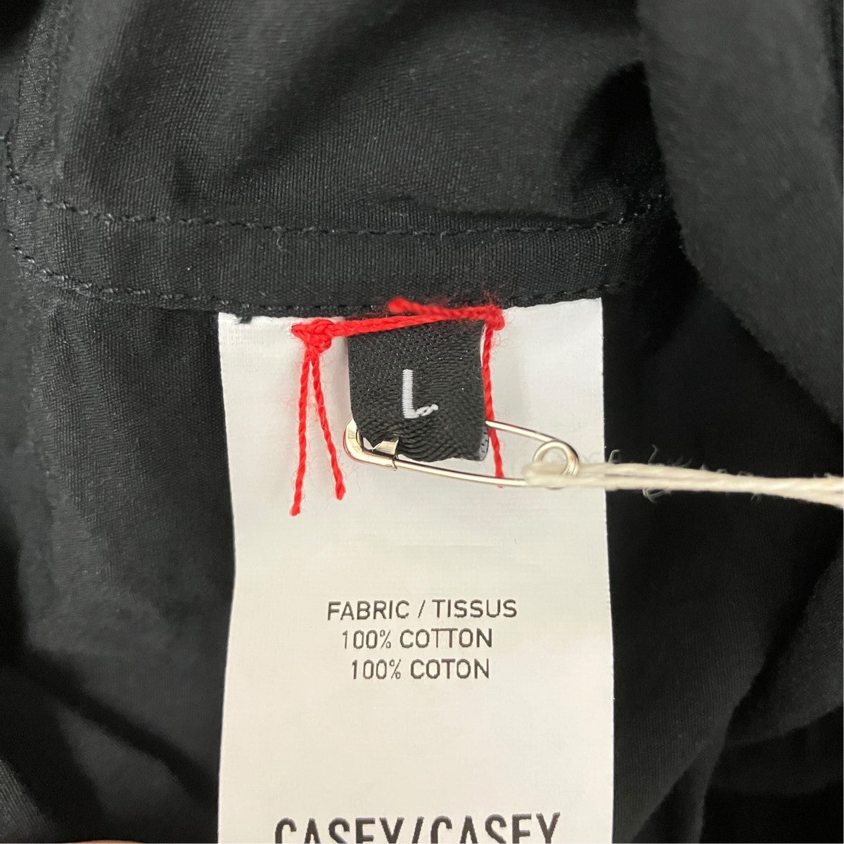 CASEY CASEY SAINT LOUIS SHIRTペーパーシャツ24HC274 古着・中古-6枚目のアイテム画像