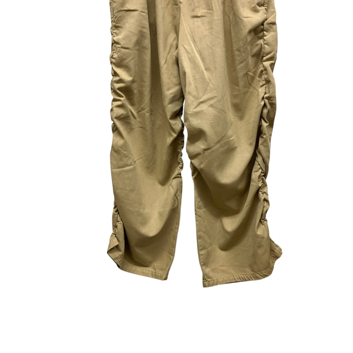 GABRIELA COLL GARMENTS THIN CANVAS DRAPED TROUSERSドレープパンツ267 古着・中古-4枚目のアイテム画像