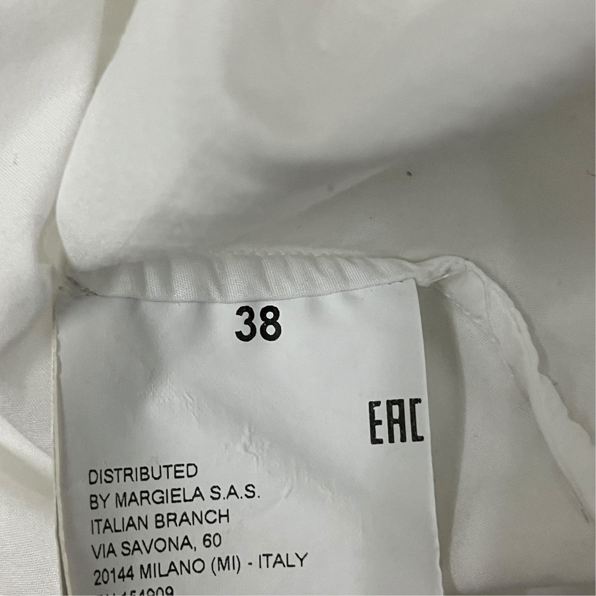 Maison Margiela 21AW長袖シャツS50DL0393 古着・中古-5枚目のアイテム画像