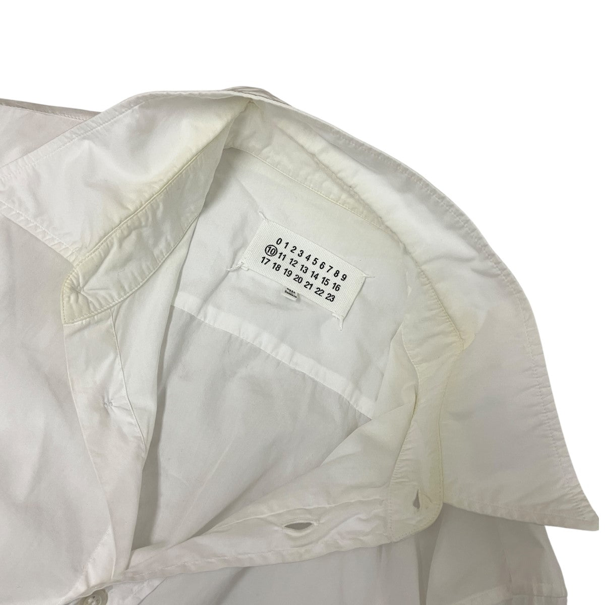 Maison Margiela 21AW長袖シャツS50DL0393 古着・中古-8枚目のアイテム画像