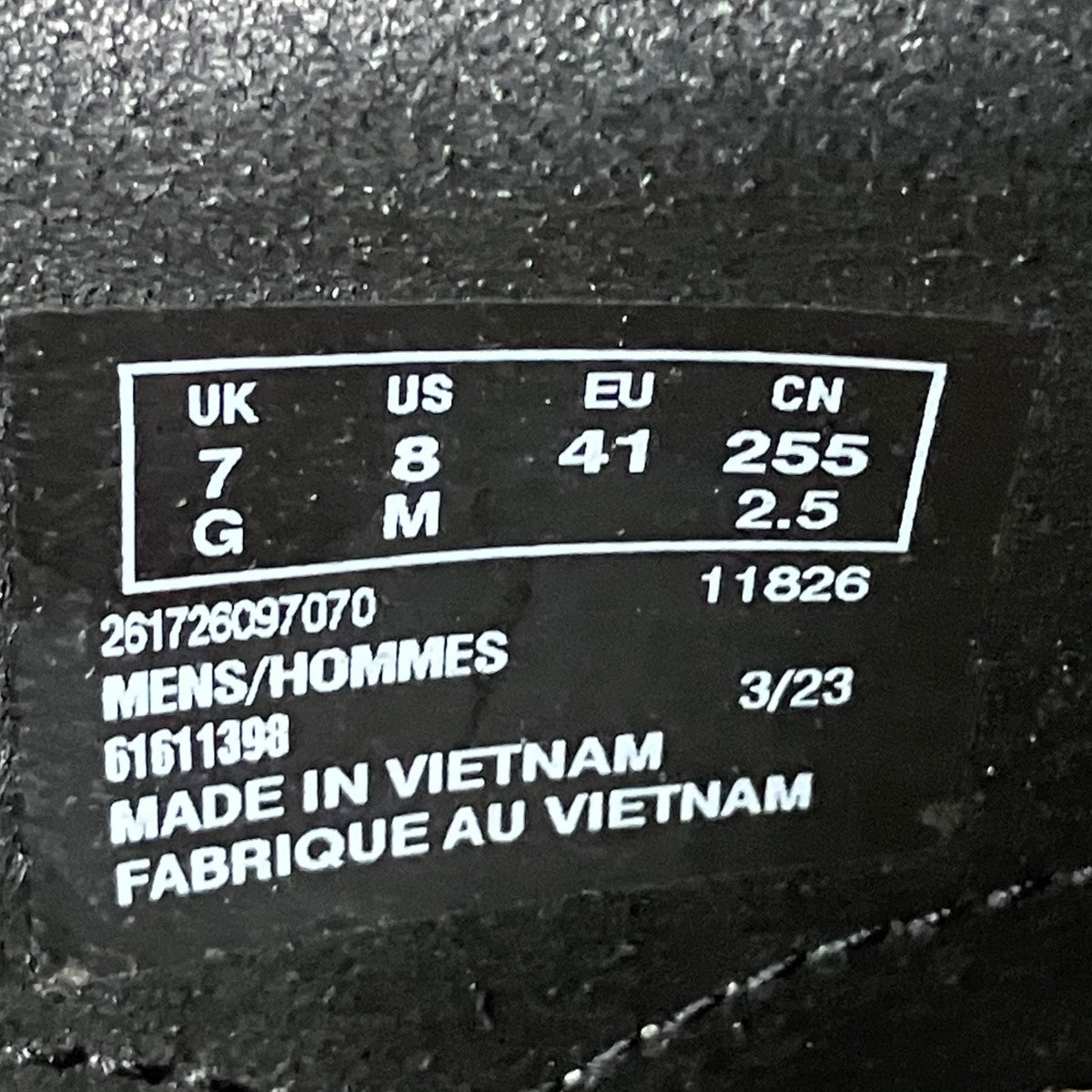 Supreme×CLARKS Wallabee Blackローファー 古着・中古-7枚目のアイテム画像