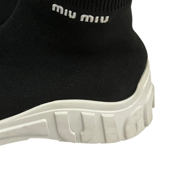 MIU MIU 3Dロゴソールソックススニーカー 古着・中古-7枚目のアイテム画像