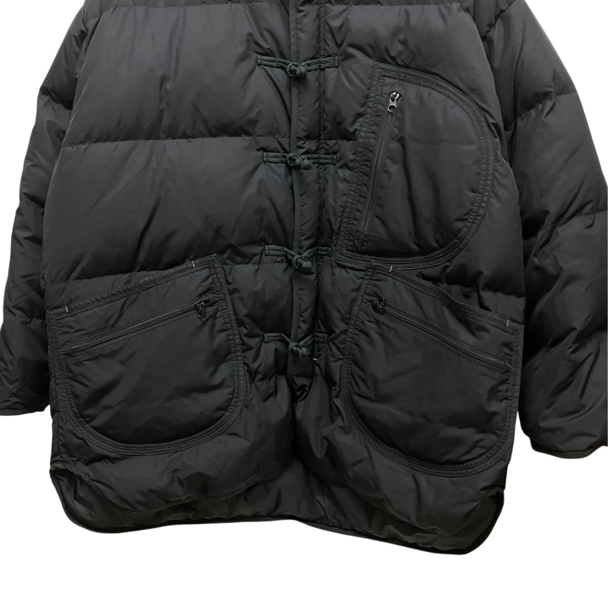 Porter Classic weather chinese down jacketチャイニーズダウンジャケット 古着・中古-4枚目のアイテム画像