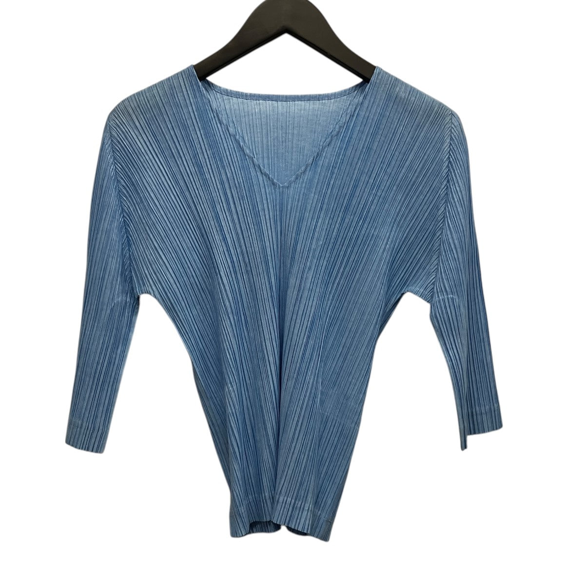 PLEATS PLEASE バックプリーツVネックカットソーPP01-JK561 古着・中古-2枚目のアイテム画像