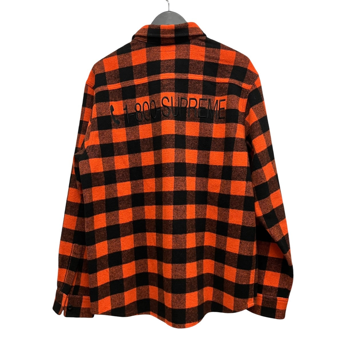 刺しゅうバッファローチェックシャツ