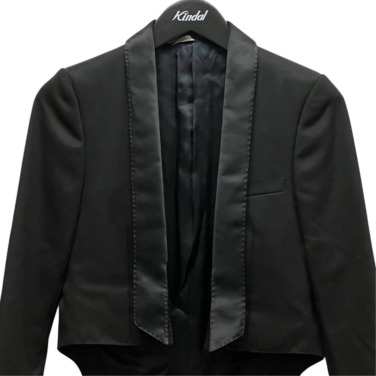 Dior Homme 06SSスワローテールタキシードジャケット 古着・中古-4枚目のアイテム画像