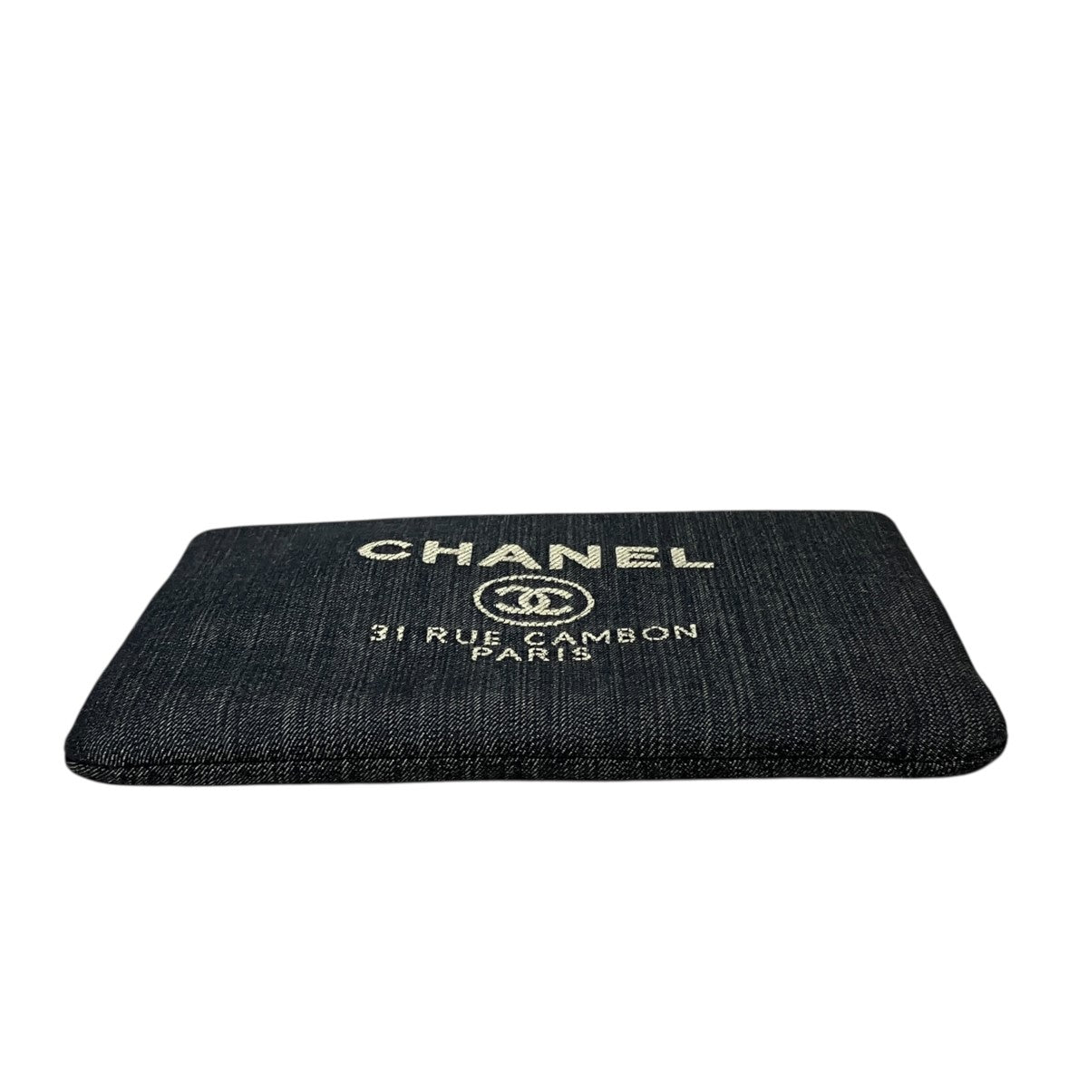 激レア CHANEL デニム クラッチバッグ ヴィンテージ CHANEL(シャネル) デニムクラッチバッグ 21****** ネイビー サイズ ONE