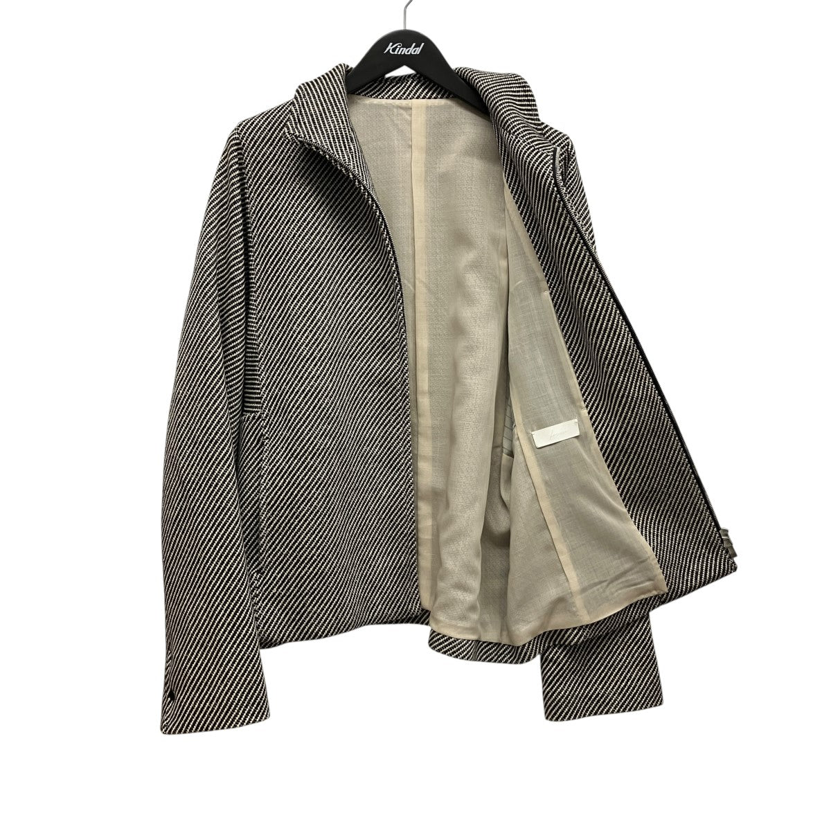 IRENISA MODIFIED SLEEVE ZIP BLOUSONジップアップブルゾンIH-24FW-M007-KE 古着・中古-5枚目のアイテム画像
