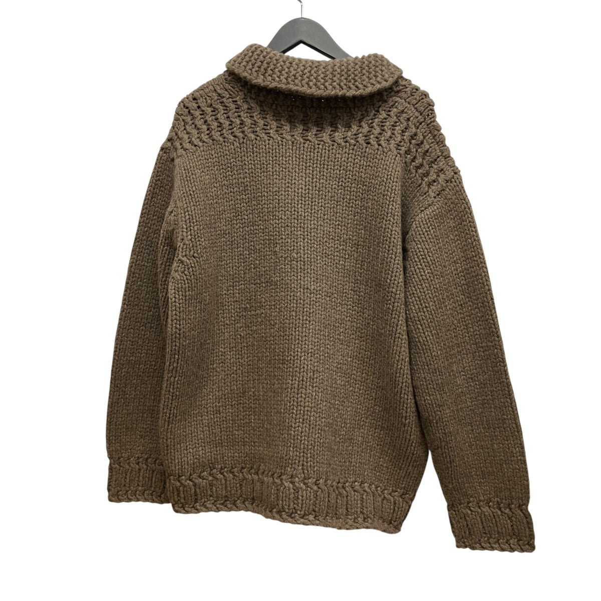 walenode ジップアップヤクニットwn23-15fw188-kw 古着・中古-2枚目のアイテム画像
