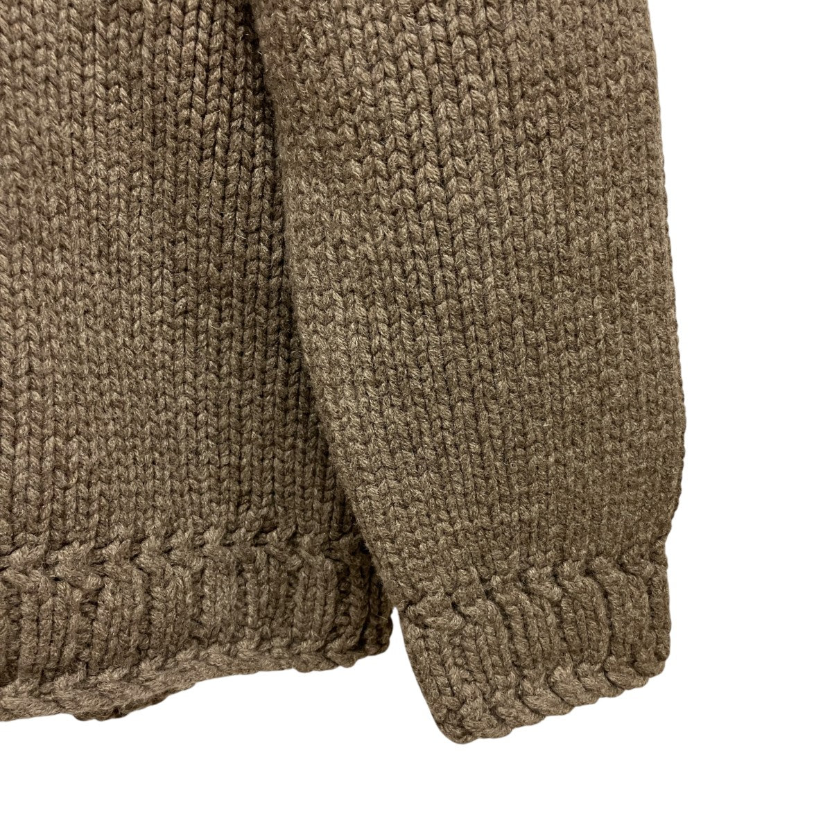 walenode ジップアップヤクニットwn23-15fw188-kw 古着・中古-5枚目のアイテム画像