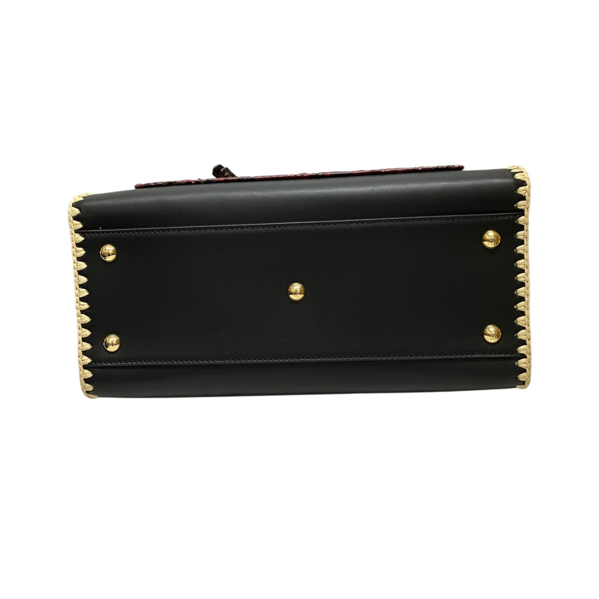 FENDI PYTHON SMALL RUNWAY BAG2WAYショルダーバッグ03838176 古着・中古-4枚目のアイテム画像
