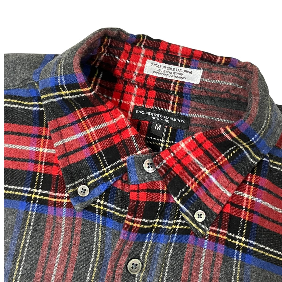 Engineered Garments チェックシャツ 古着・中古-5枚目のアイテム画像