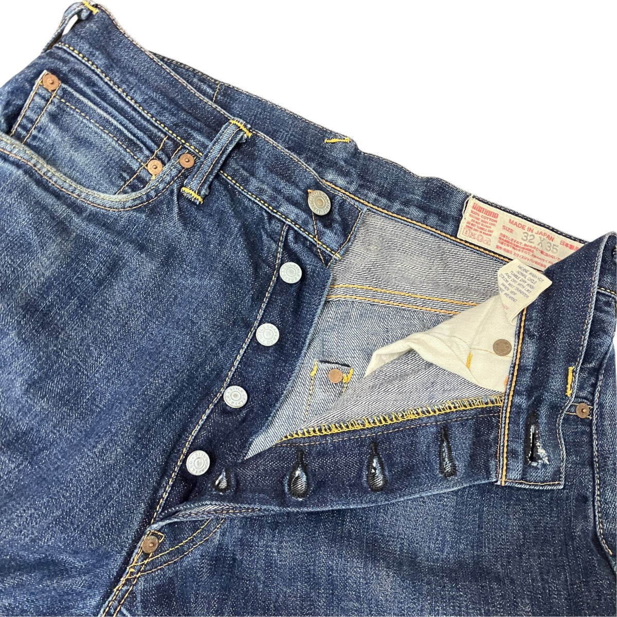 EVISU(エヴィス) ビッグカモメデニムパンツ インディゴ サイズ 32X32