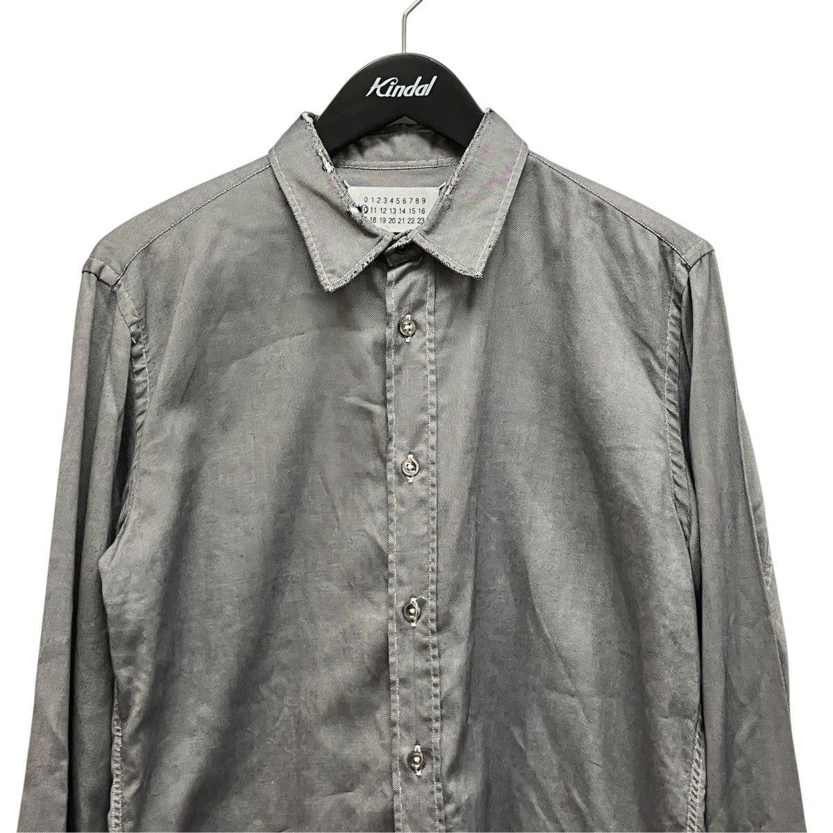 Maison Margiela ダメージ加工ロングスリーブシャツ930c06393206 古着・中古-3枚目のアイテム画像