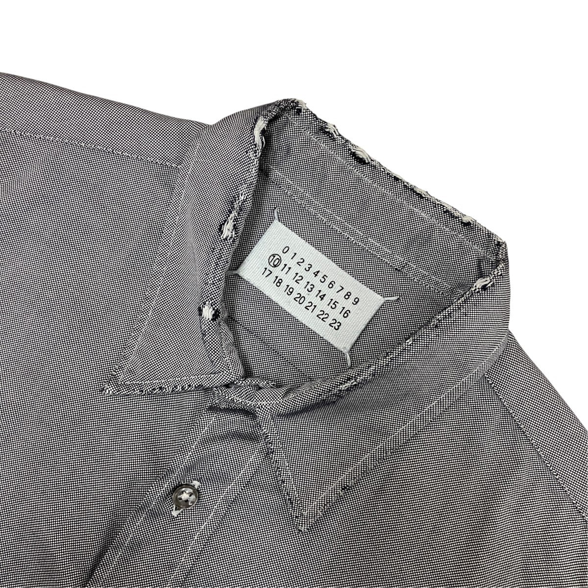 Maison Margiela ダメージ加工ロングスリーブシャツ930c06393206 古着・中古-5枚目のアイテム画像