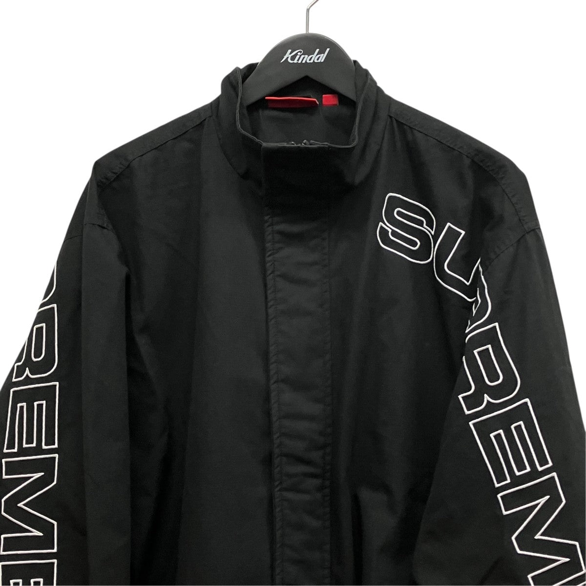 Supreme 25AWSpellout Ripstop Track Jacketナイロンジップアップジャケット 古着・中古-4枚目のアイテム画像