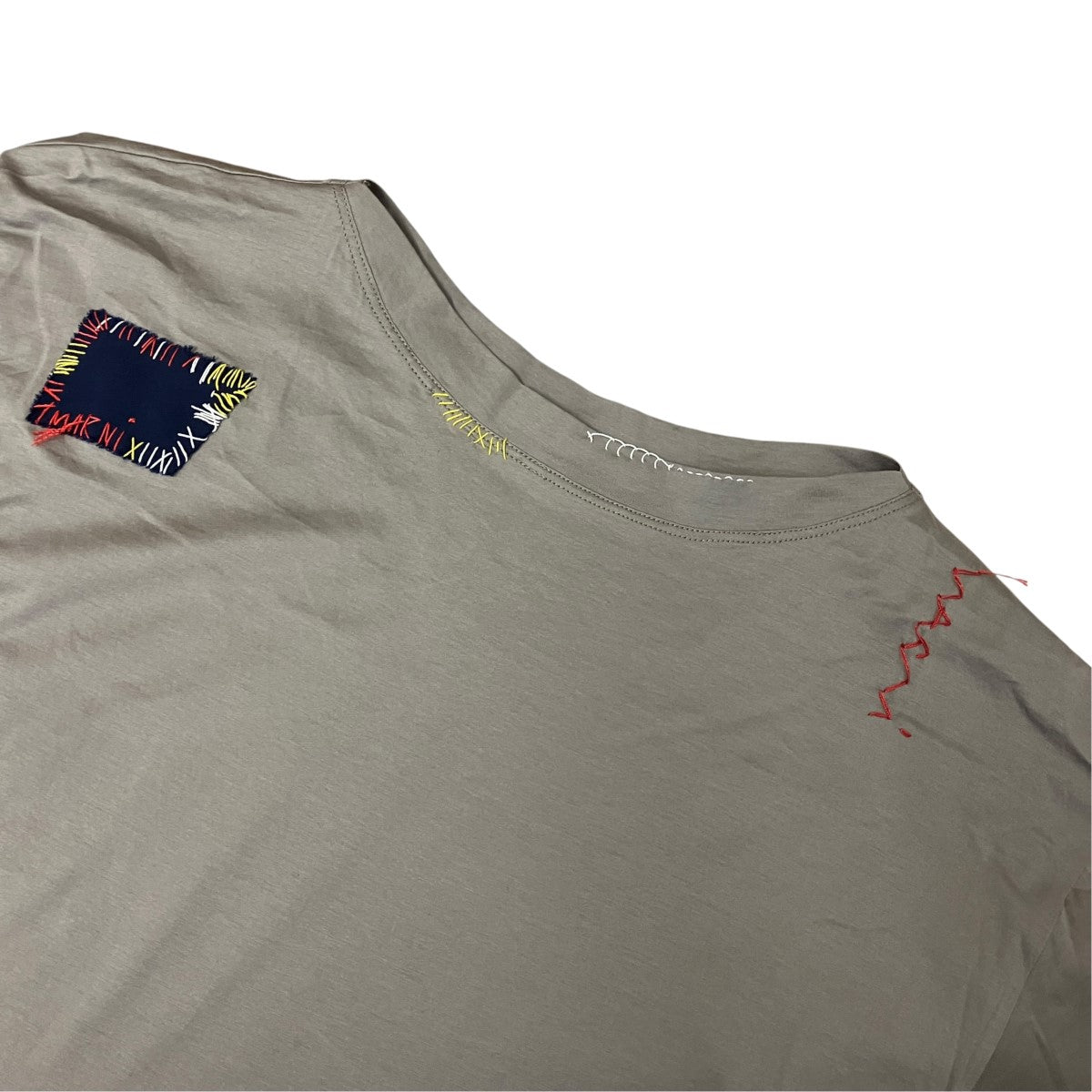 MARNI 25SS刺しゅうロングTシャツHUMU0331S0 古着・中古-5枚目のアイテム画像