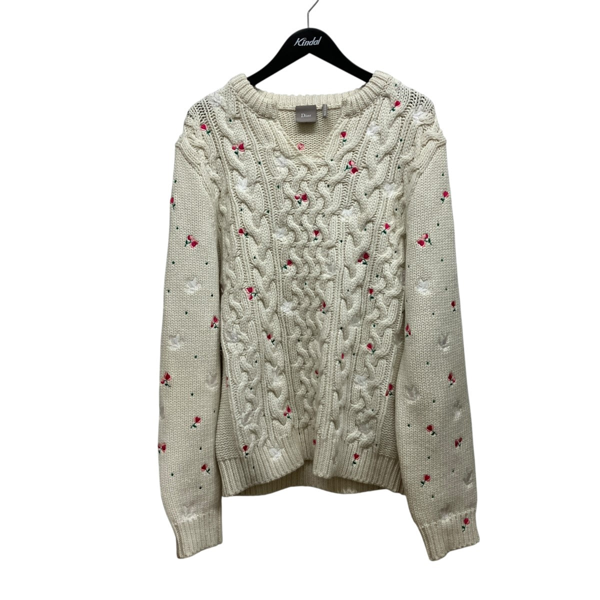 DIOR 25AWエンブロイダリーカシミヤニット683M654A0033 古着・中古-1枚目のアイテム画像