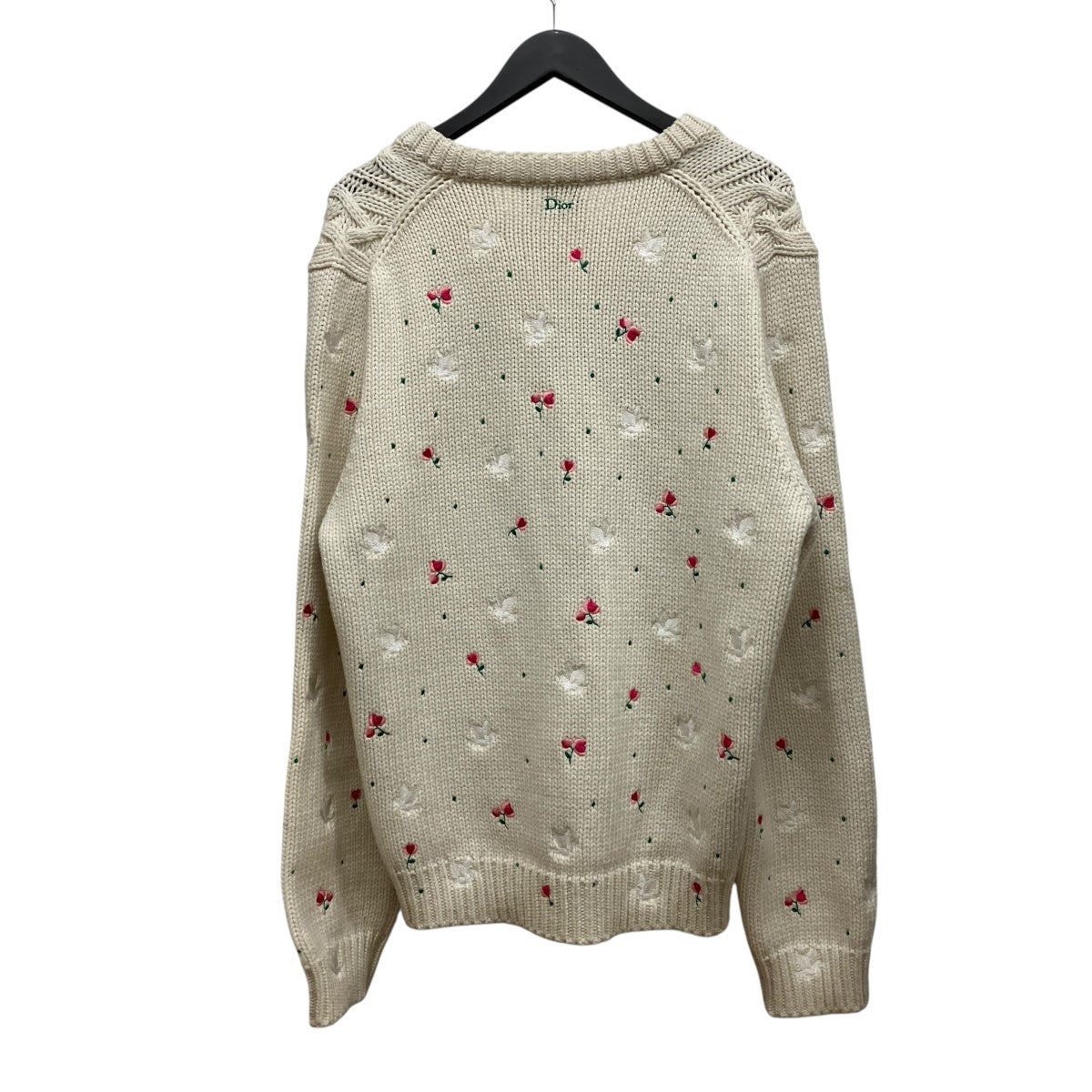 DIOR 25AWエンブロイダリーカシミヤニット683M654A0033 古着・中古-2枚目のアイテム画像