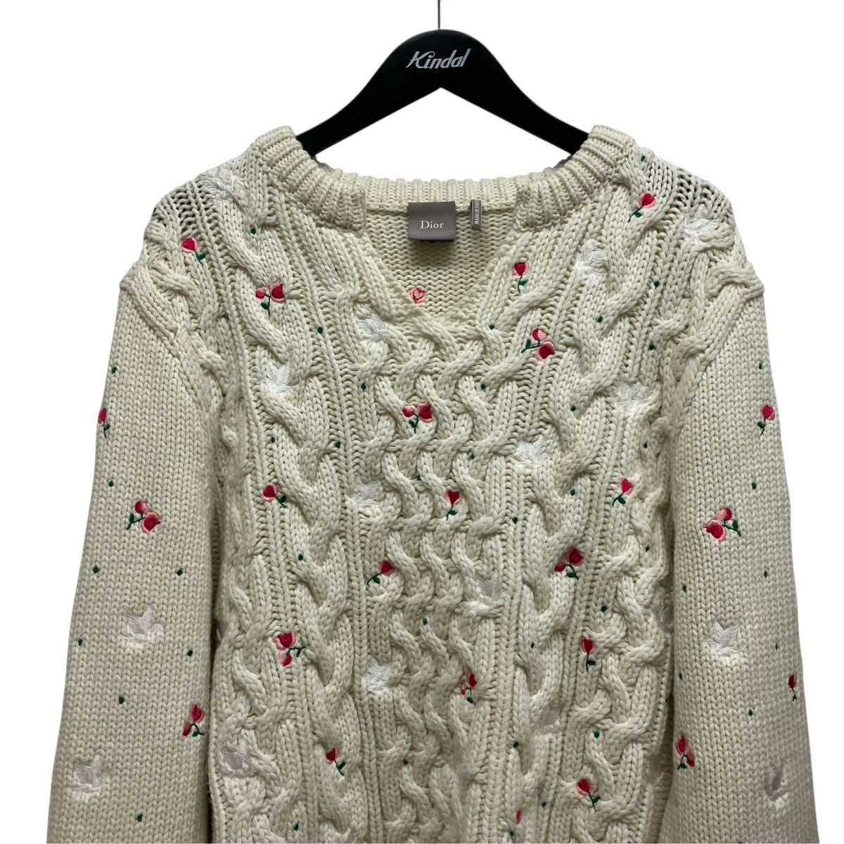 DIOR 25AWエンブロイダリーカシミヤニット683M654A0033 古着・中古-3枚目のアイテム画像
