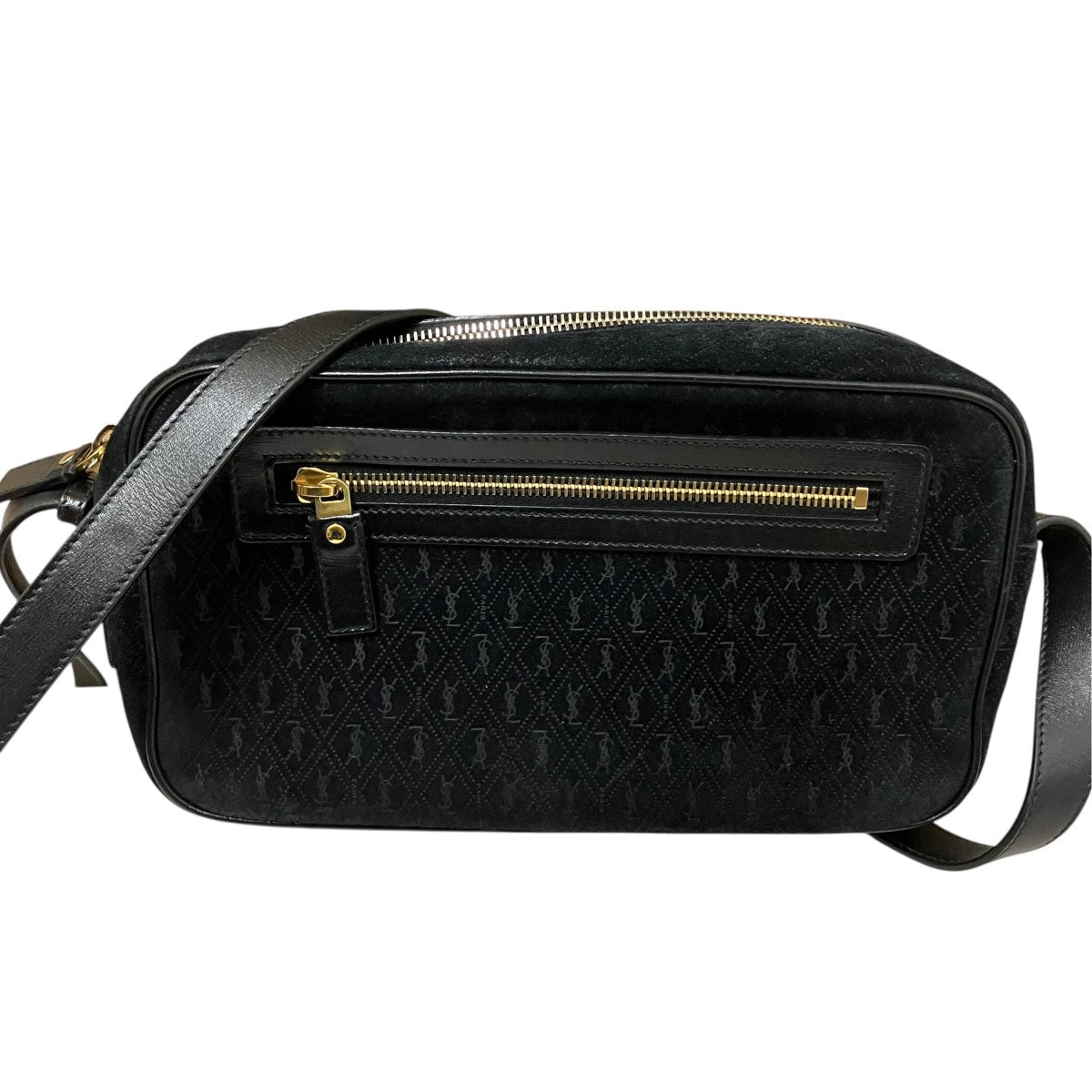 Saint Laurent Paris モノグラムオールオーバーショルダーバッグGLT568608-0119 古着・中古-1枚目のアイテム画像