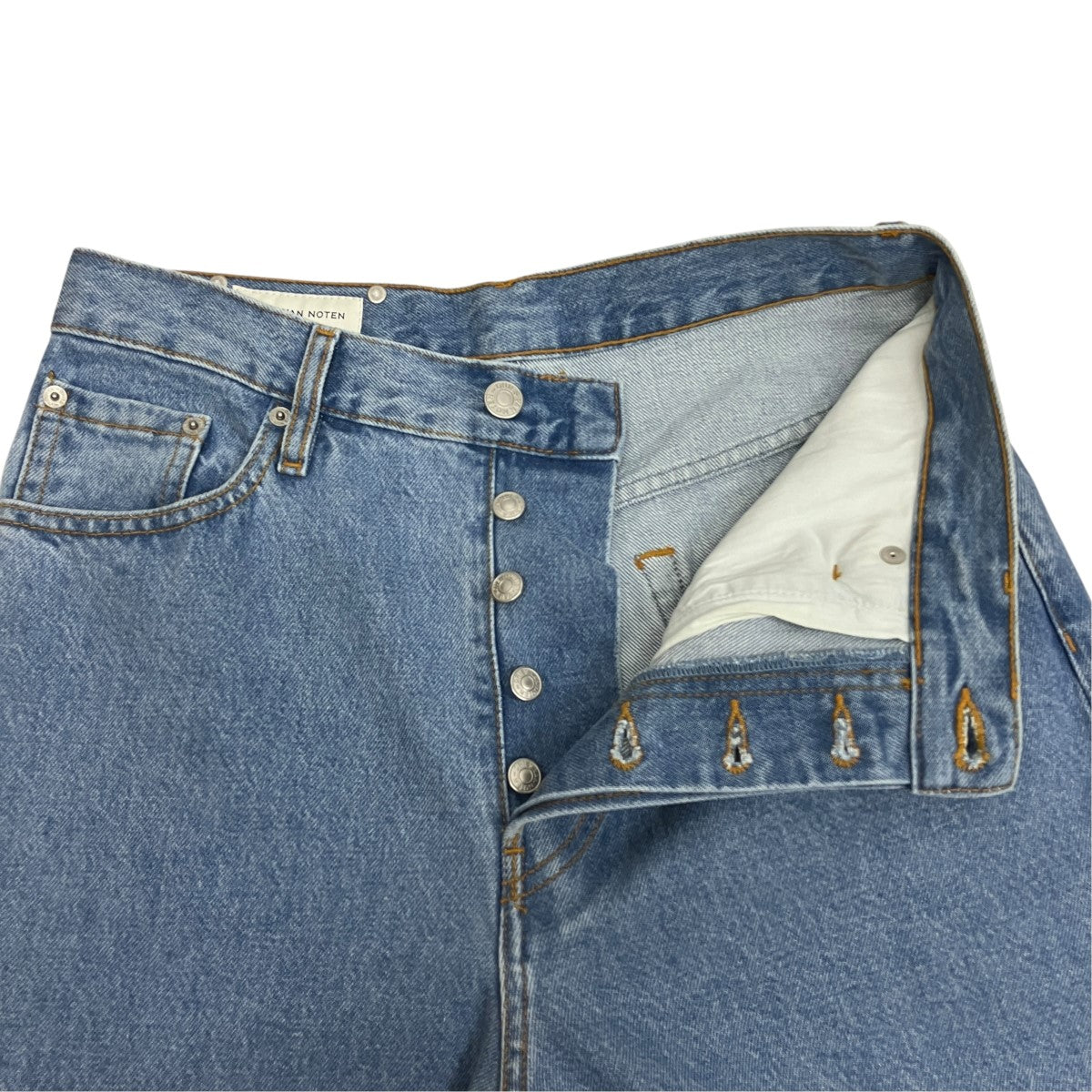 DRIES VAN NOTEN PINE DEN M．W．PANTデニムパンツ855.C020942-3384 古着・中古-5枚目のアイテム画像