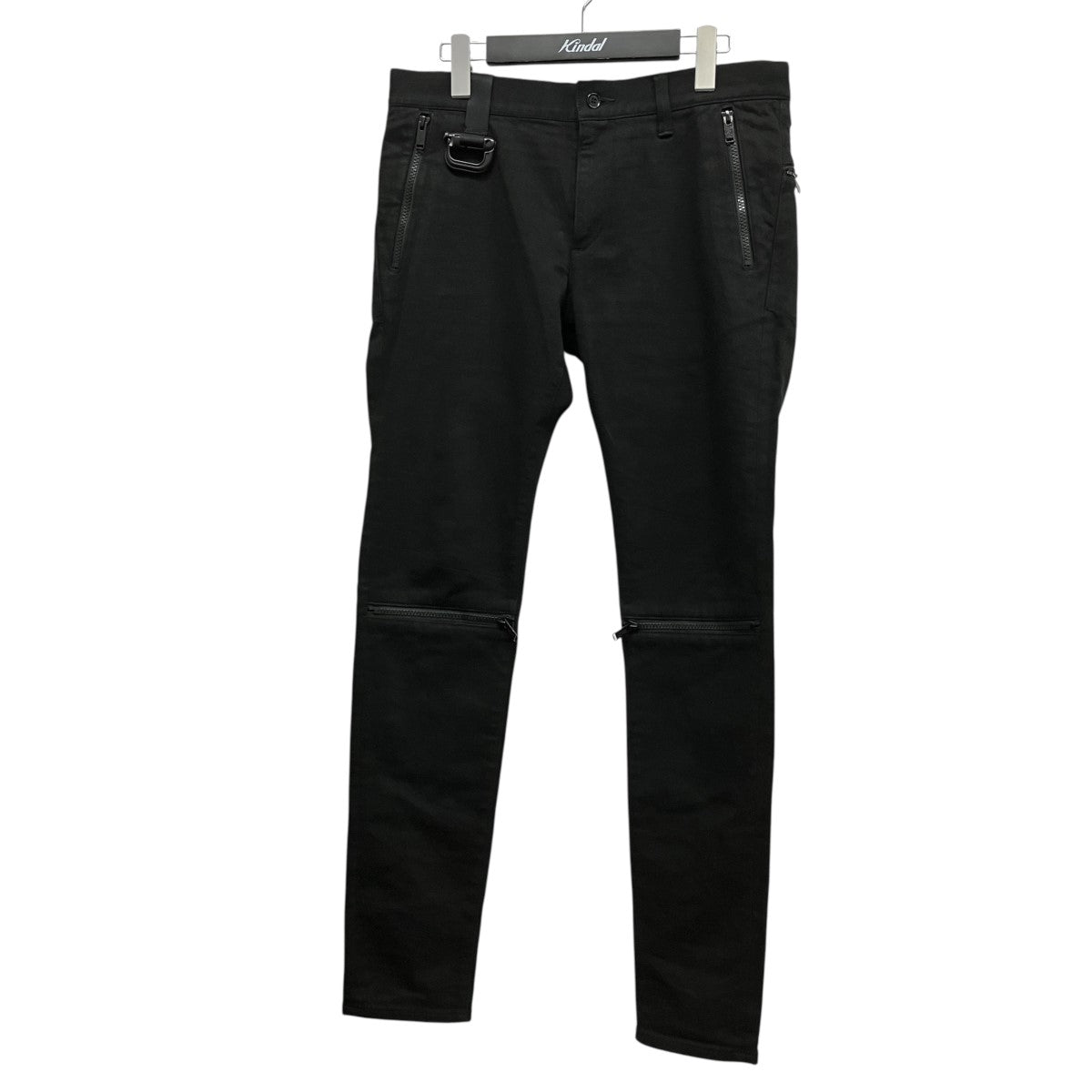UNDERCOVER 膝ジップストレッチスリムパンツUCU4503-2 古着・中古-1枚目のアイテム画像