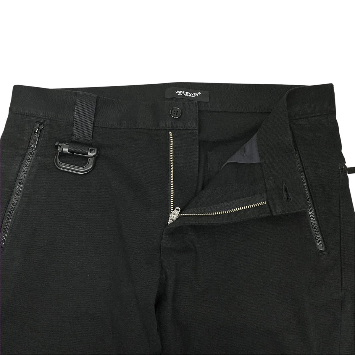 UNDERCOVER 膝ジップストレッチスリムパンツUCU4503-2 古着・中古-5枚目のアイテム画像