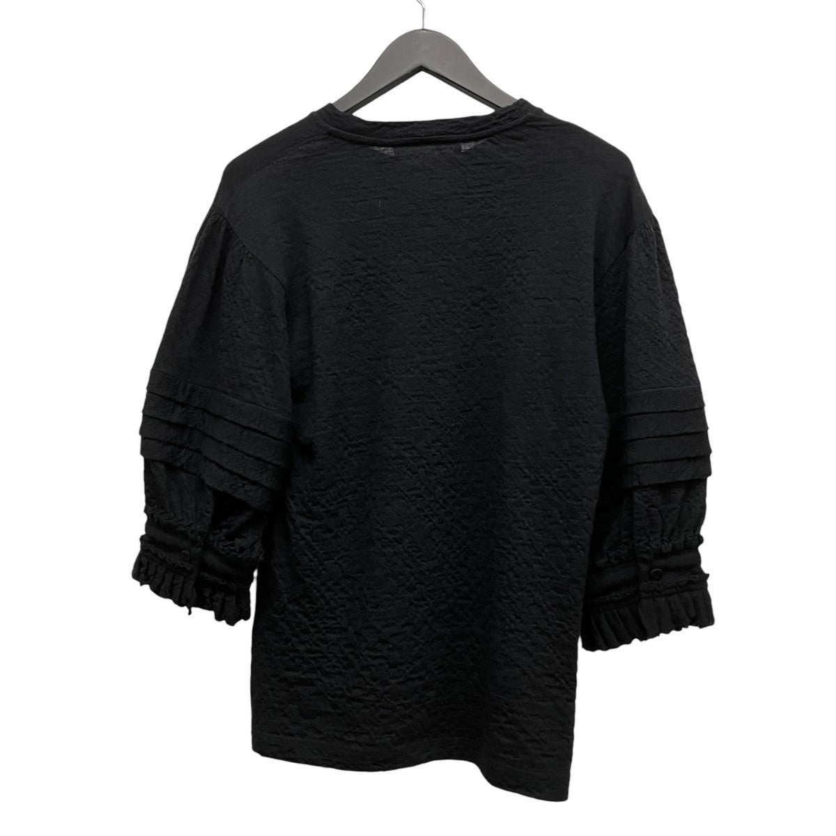 JIL SANDER 25AWハーフスリーブニットJ02NF0011 J41422 古着・中古-2枚目のアイテム画像