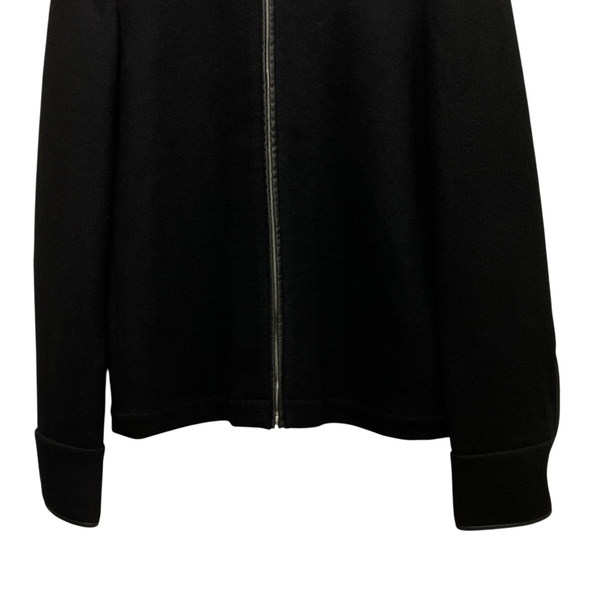 JIL SANDER 25AWレザーパイピングウールジップアップジャケットJ02DL0263 J20050 古着・中古-4枚目のアイテム画像