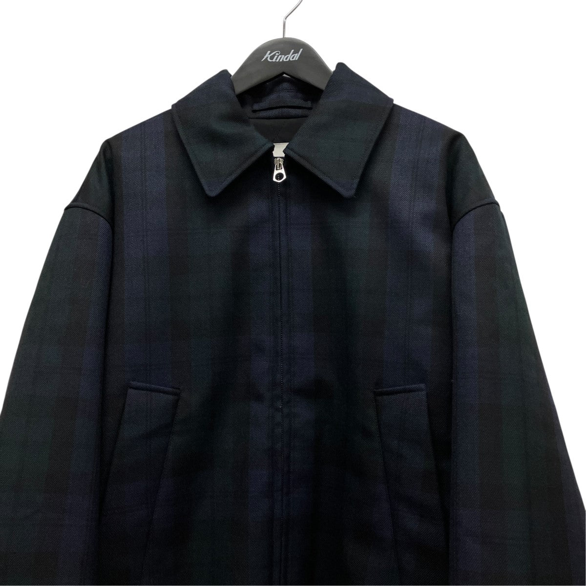JIL SANDER 25AWダブルジップチェックジャケットJ22SW0069 J40273 古着・中古-3枚目のアイテム画像