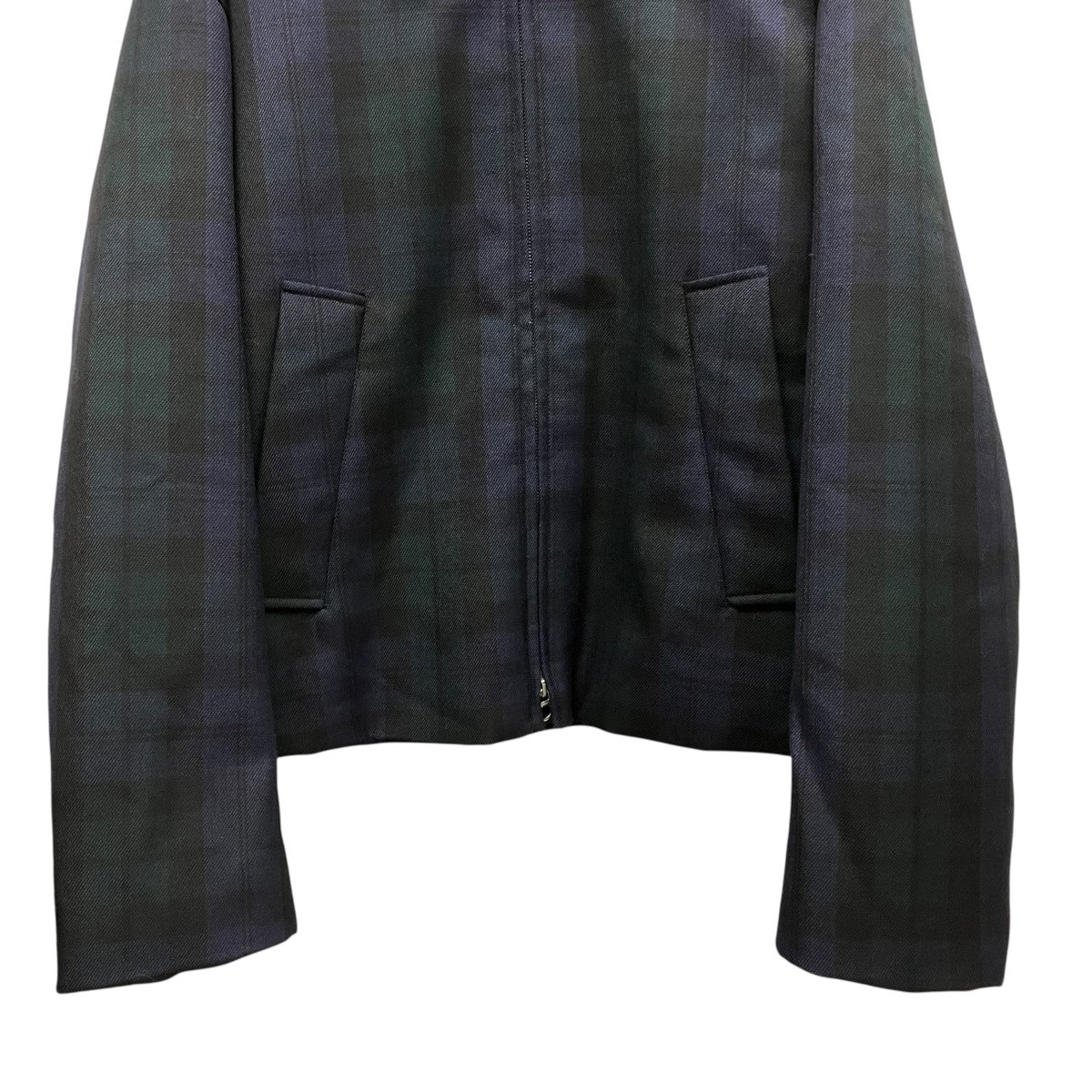 JIL SANDER 25AWダブルジップチェックジャケットJ22SW0069 J40273 古着・中古-4枚目のアイテム画像