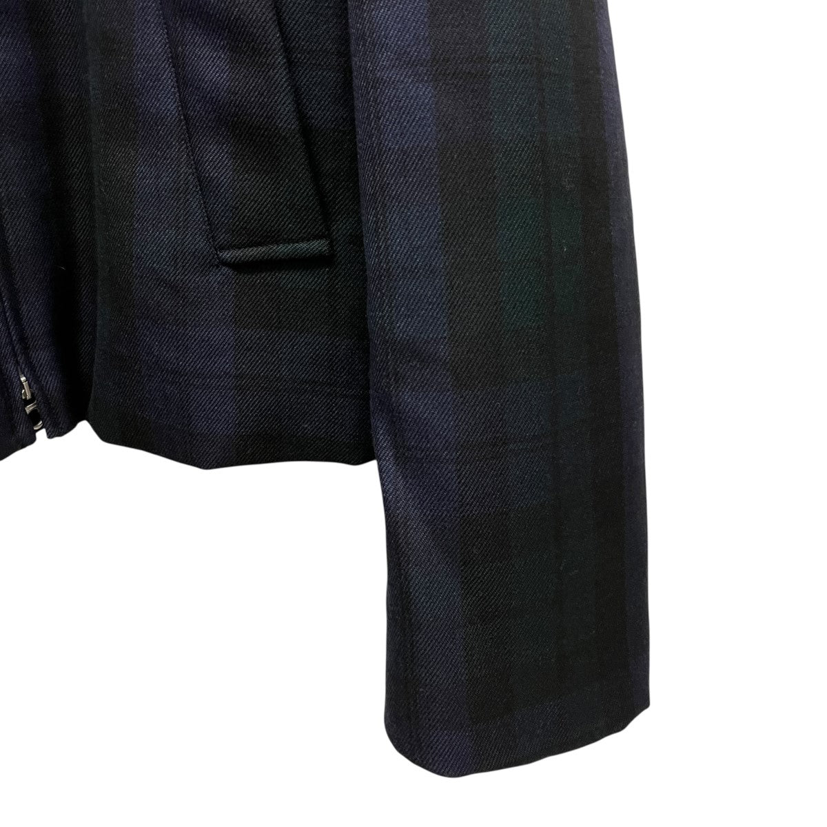 JIL SANDER 25AWダブルジップチェックジャケットJ22SW0069 J40273 古着・中古-6枚目のアイテム画像