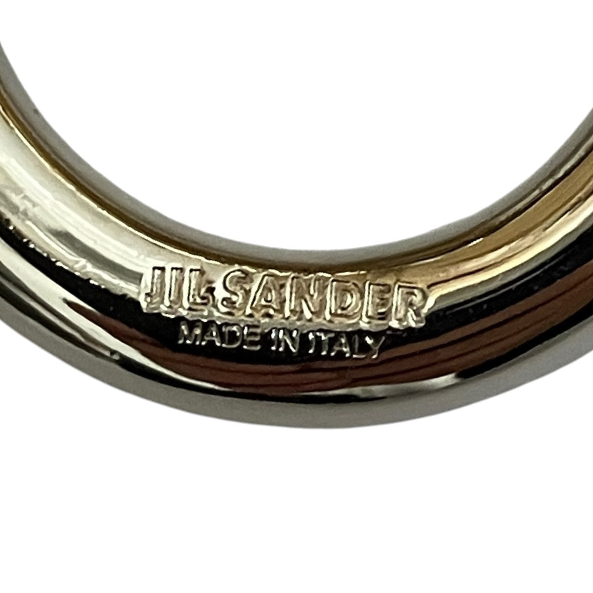 JIL SANDER 2トーンリングネックレス 古着・中古-6枚目のアイテム画像
