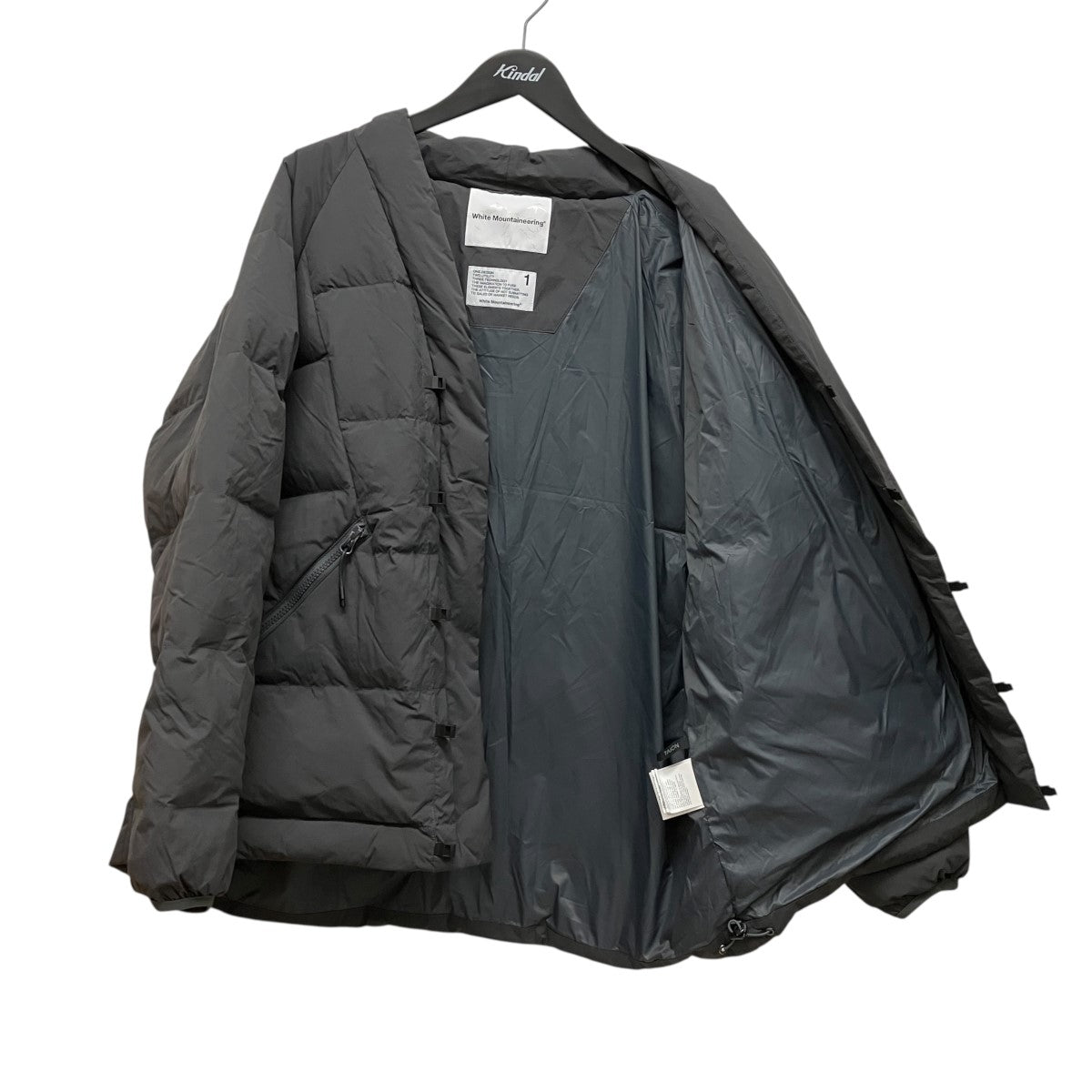 WHITE MOUNTAINEERING WM x TAION HANTEN DOWN JACKETナイロンダウンジャケットWM2373203 古着・中古-5枚目のアイテム画像