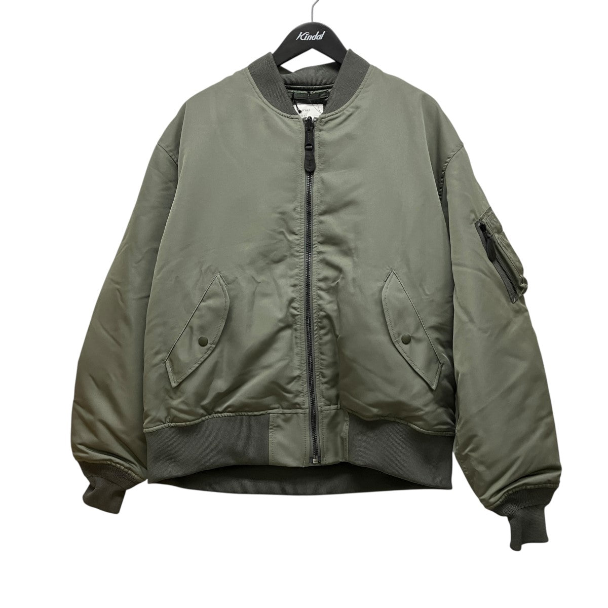 HYKE UNITED ARROWS別注ジップアップリバーシブルMA-1ジャケット222-27047 033 古着・中古-1枚目のアイテム画像