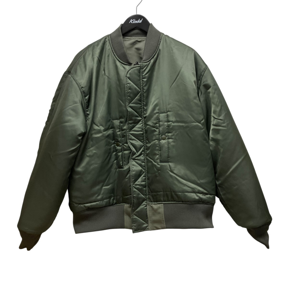 HYKE UNITED ARROWS別注ジップアップリバーシブルMA-1ジャケット222-27047 033 古着・中古-5枚目のアイテム画像
