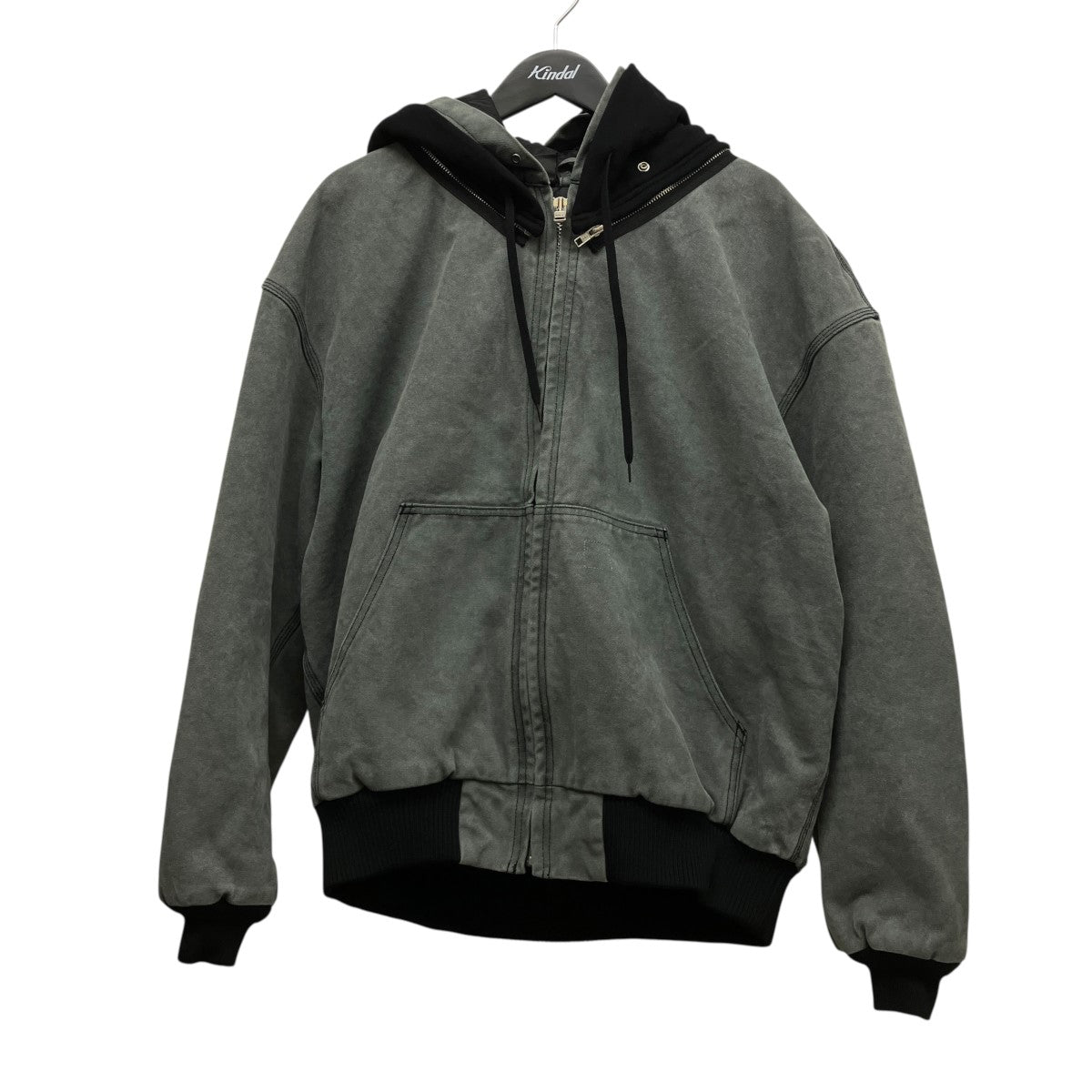 N．HOOLYWOOD 25AWHOODIE BLOUSONジップアップフーディーブルゾン2252-BL70-038 peg 古着・中古-1枚目のアイテム画像
