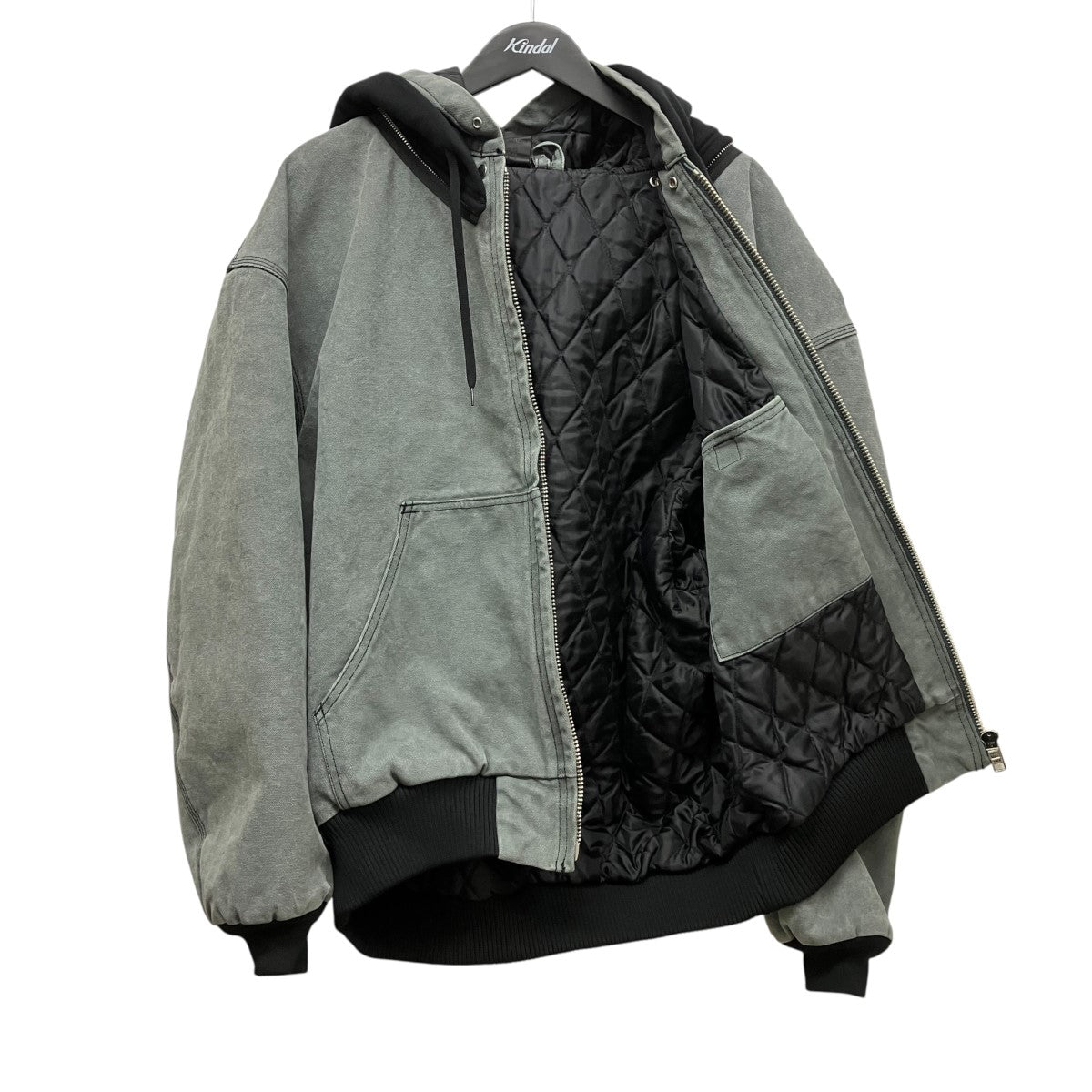N．HOOLYWOOD 25AWHOODIE BLOUSONジップアップフーディーブルゾン2252-BL70-038 peg 古着・中古-5枚目のアイテム画像