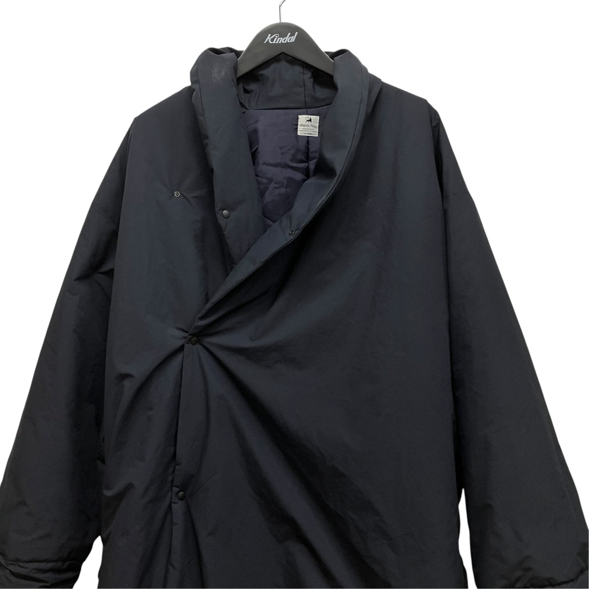 SASQUATCHfabrix． INSULATION ORIENTAL WRAP COATダウンジャケット16AW-JKH-001 古着・中古-3枚目のアイテム画像