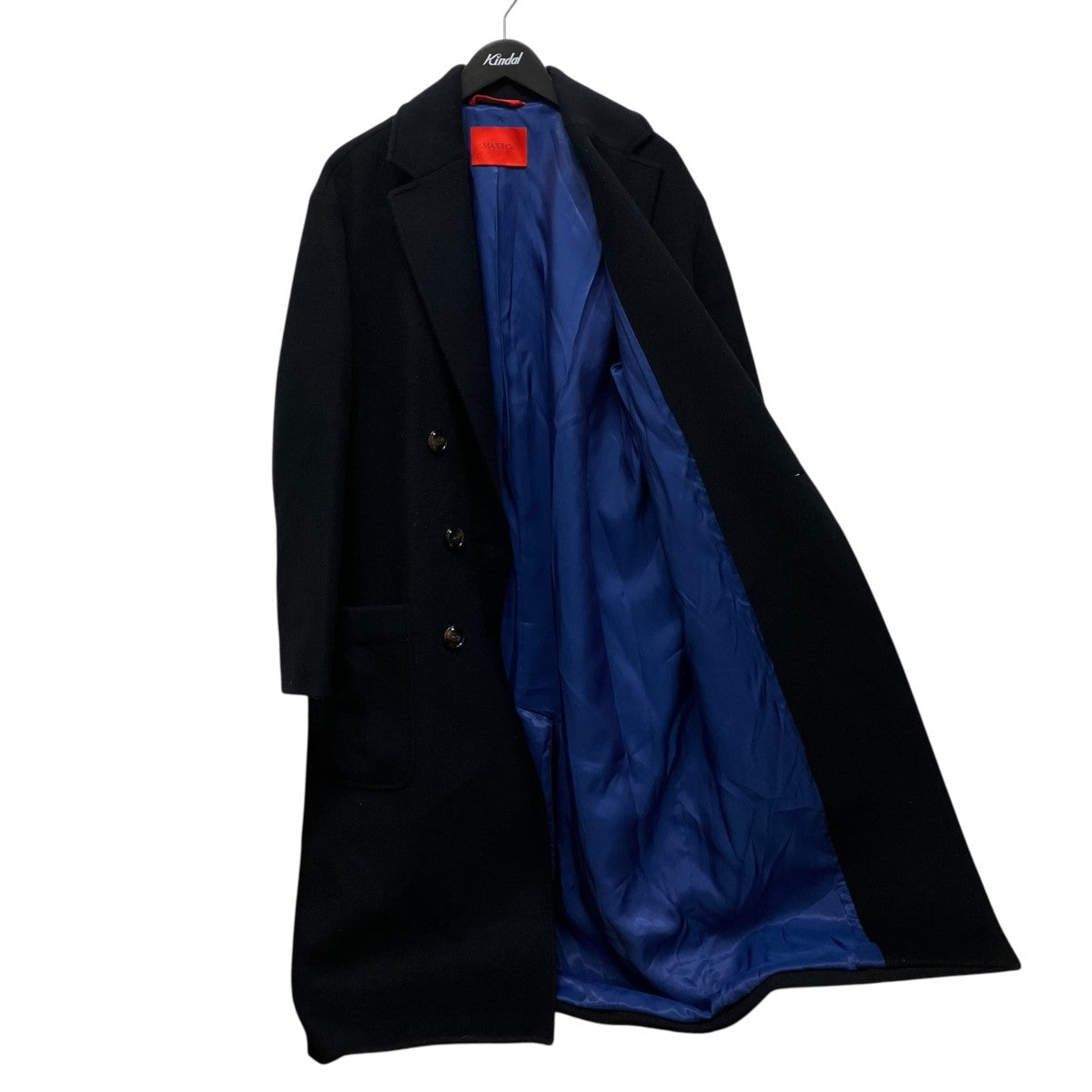MAX＆Co．(マックスアンドコー) ダブルブレスト ウールコートウール