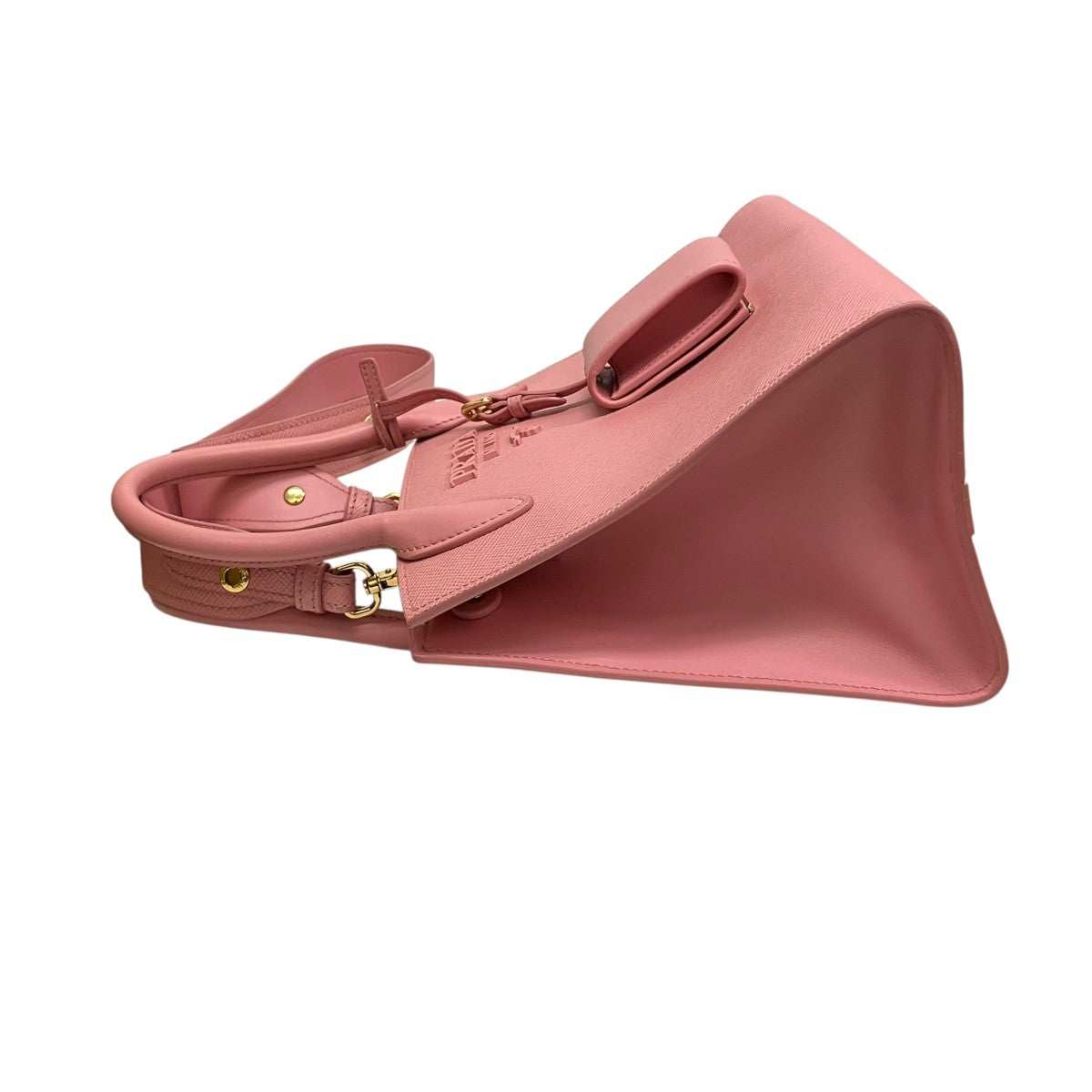 PRADA モノクローム スモールバッグ2WAYバッグ1BA156 古着・中古-3枚目のアイテム画像