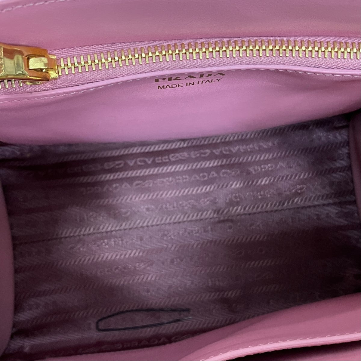 PRADA モノクローム スモールバッグ2WAYバッグ1BA156 古着・中古-6枚目のアイテム画像