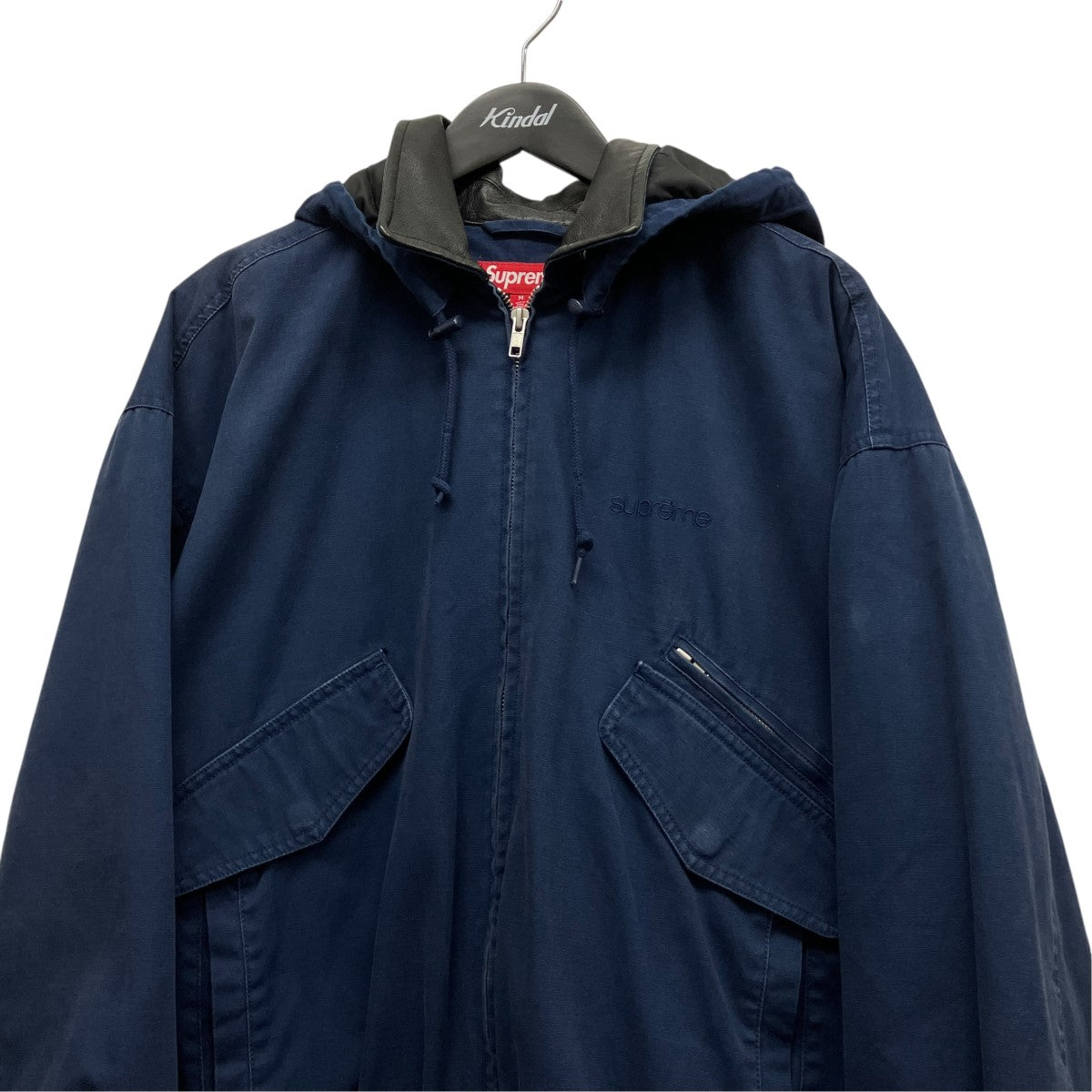 Supreme 24AWLeather Collar Utility Jacket襟レザーユーティリティージャケット 古着・中古-3枚目のアイテム画像