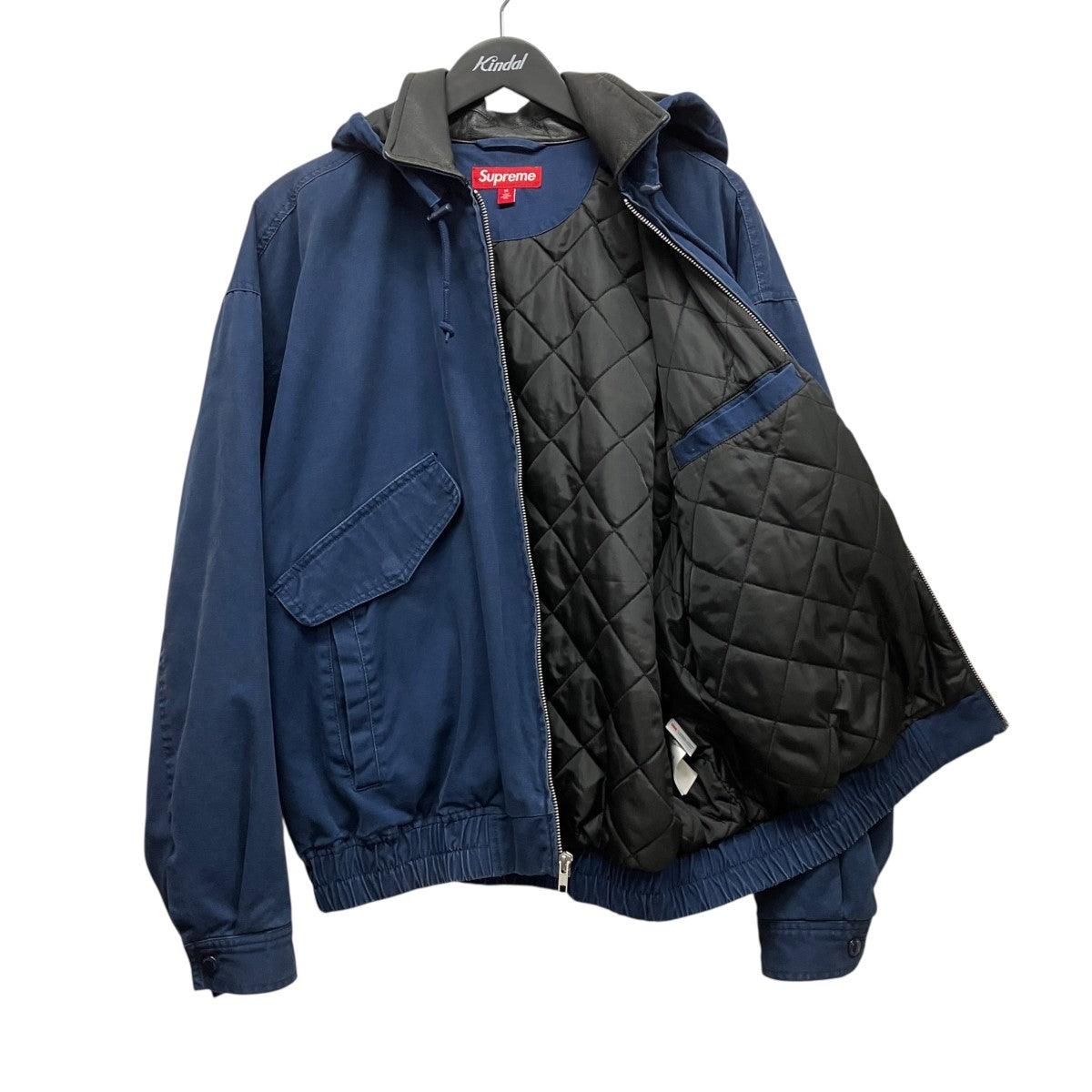 Supreme 24AWLeather Collar Utility Jacket襟レザーユーティリティージャケット 古着・中古-5枚目のアイテム画像