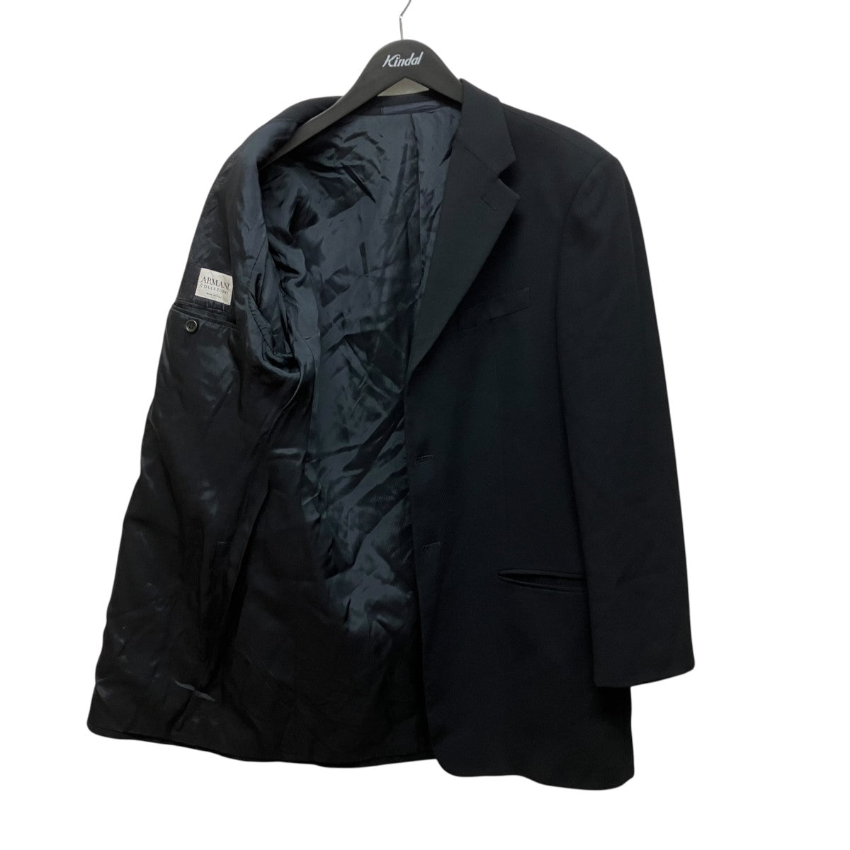 ARMANI COLLEZIONI ノッチドラペル2Bセットアップスーツ 古着・中古-3枚目のアイテム画像