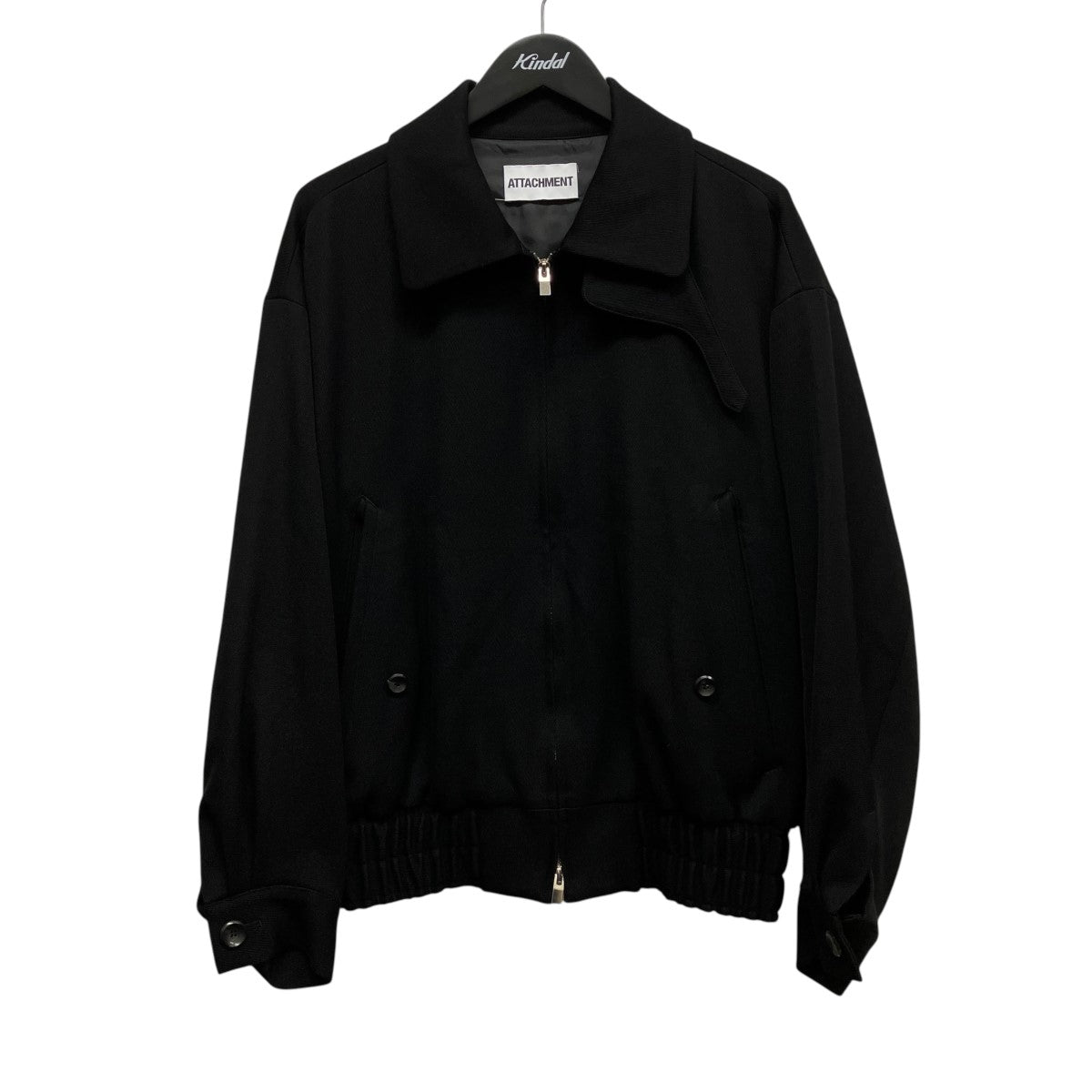 ATTACHMENT 2 48 WO KERSEY ZIP UP BOMBER JACKETカルゼジップアップボンバージャケットAB42-005 古着・中古-1枚目のアイテム画像