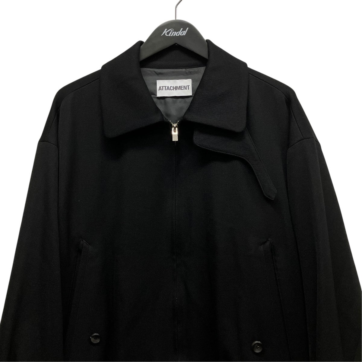 ATTACHMENT 2 48 WO KERSEY ZIP UP BOMBER JACKETカルゼジップアップボンバージャケットAB42-005 古着・中古-3枚目のアイテム画像