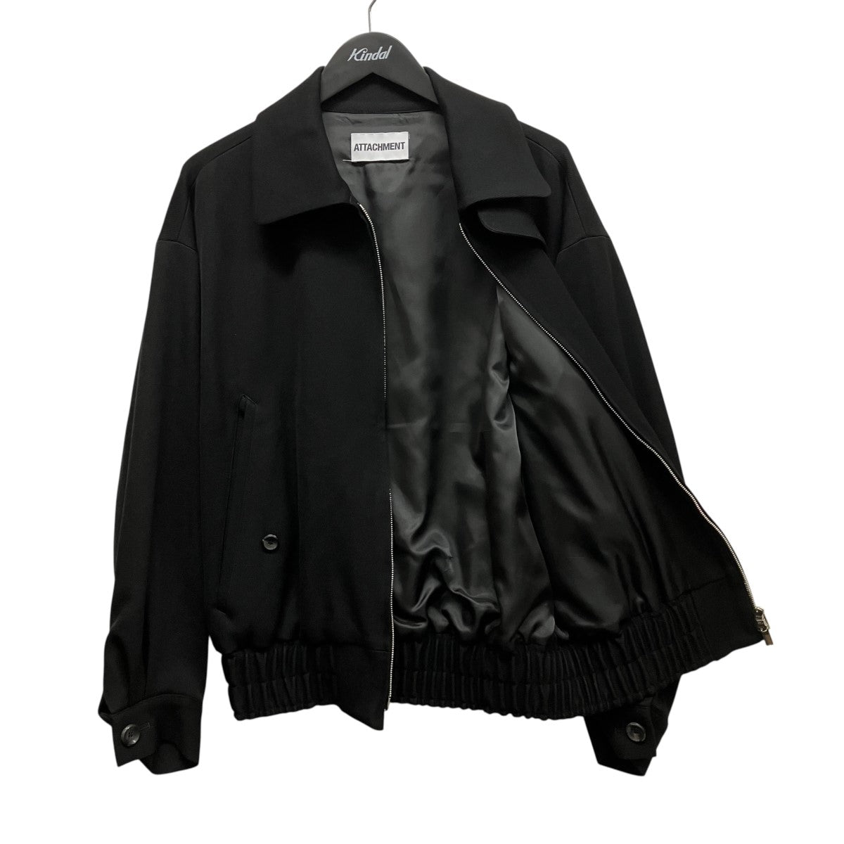 ATTACHMENT 2 48 WO KERSEY ZIP UP BOMBER JACKETカルゼジップアップボンバージャケットAB42-005 古着・中古-5枚目のアイテム画像
