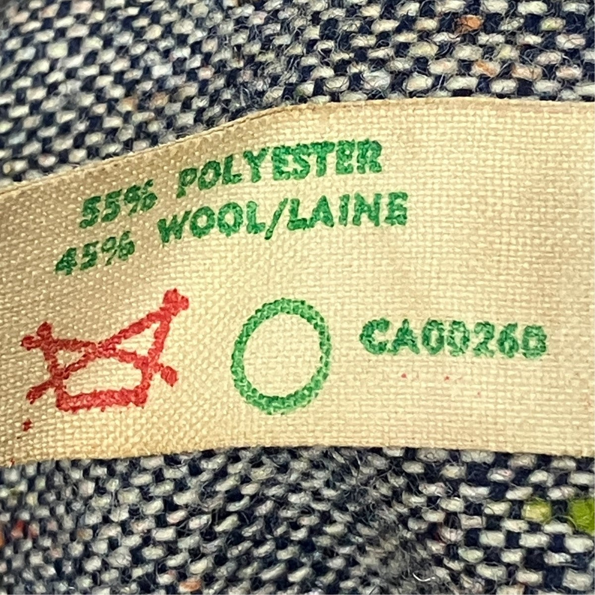 Don Parker 70s カナダ製ウールネップジャケット 古着・中古-6枚目のアイテム画像